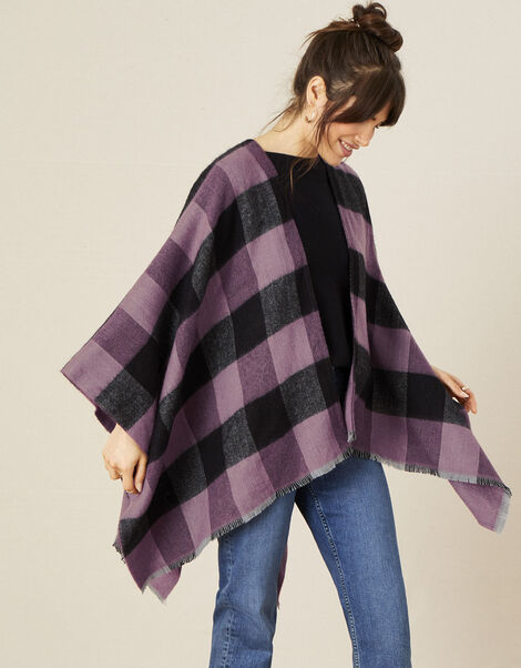 Check Print Wrap Cover-Up, , large