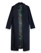 Scotch and Soda Double-Breasted Coat, Blue (NAVY), large