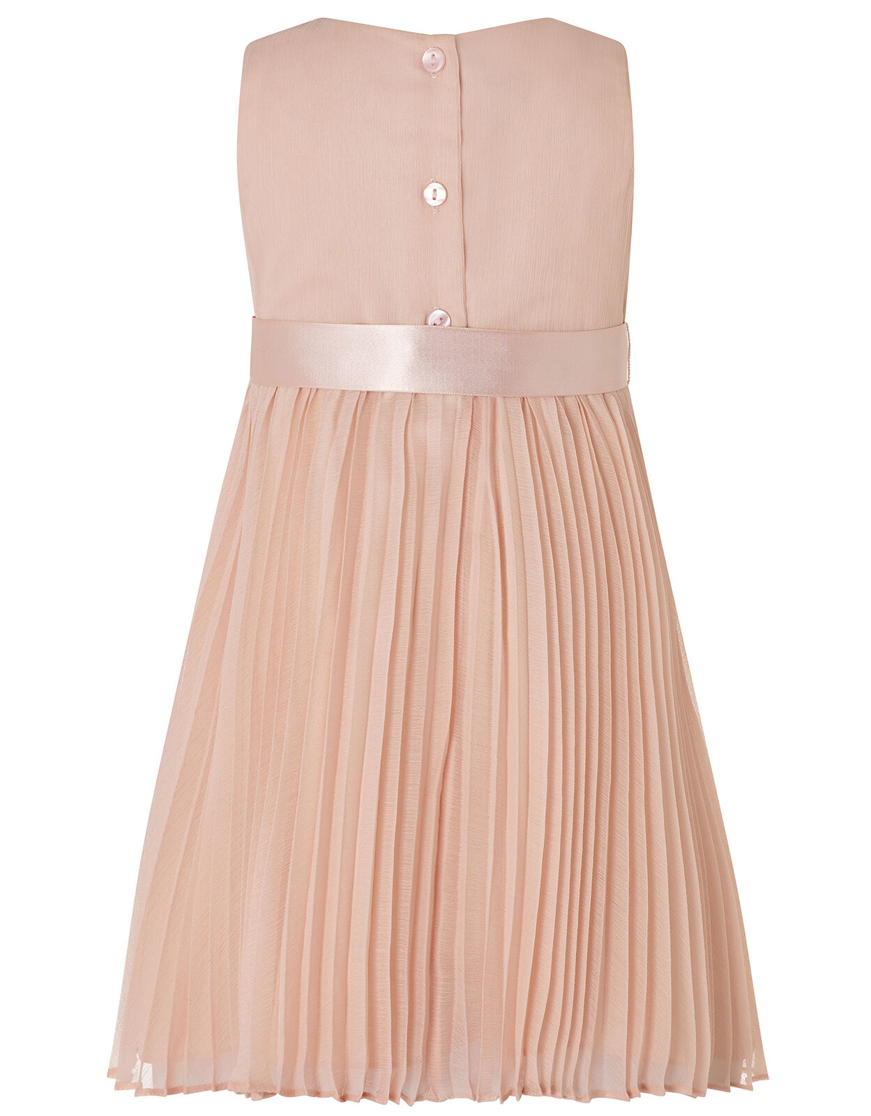 Baby Keita Pleated Dress Pink