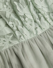 Hayley Halter Lace Prom Dress, Green (SAGE), large