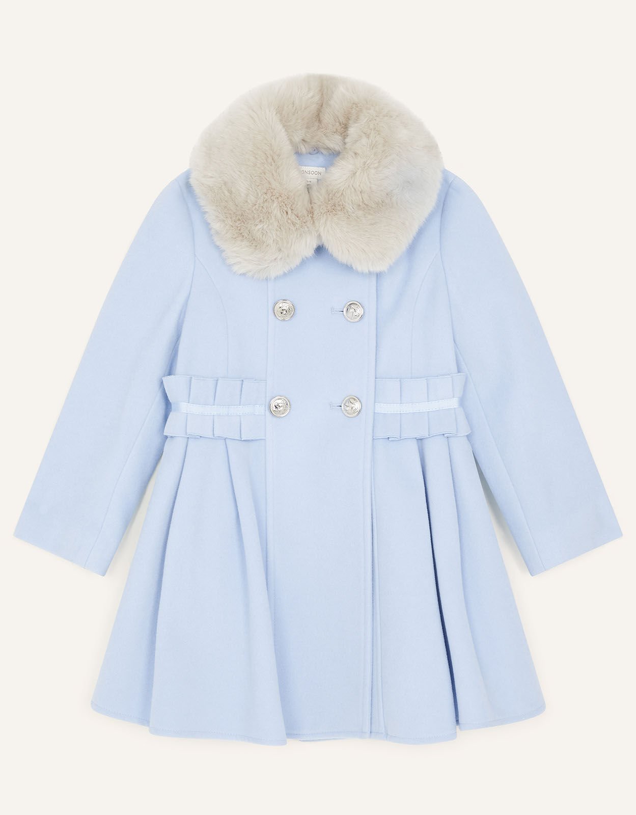 Girls light blue coat shop