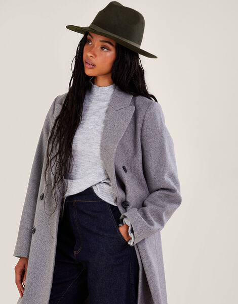 Wool Fedora Hat, , large