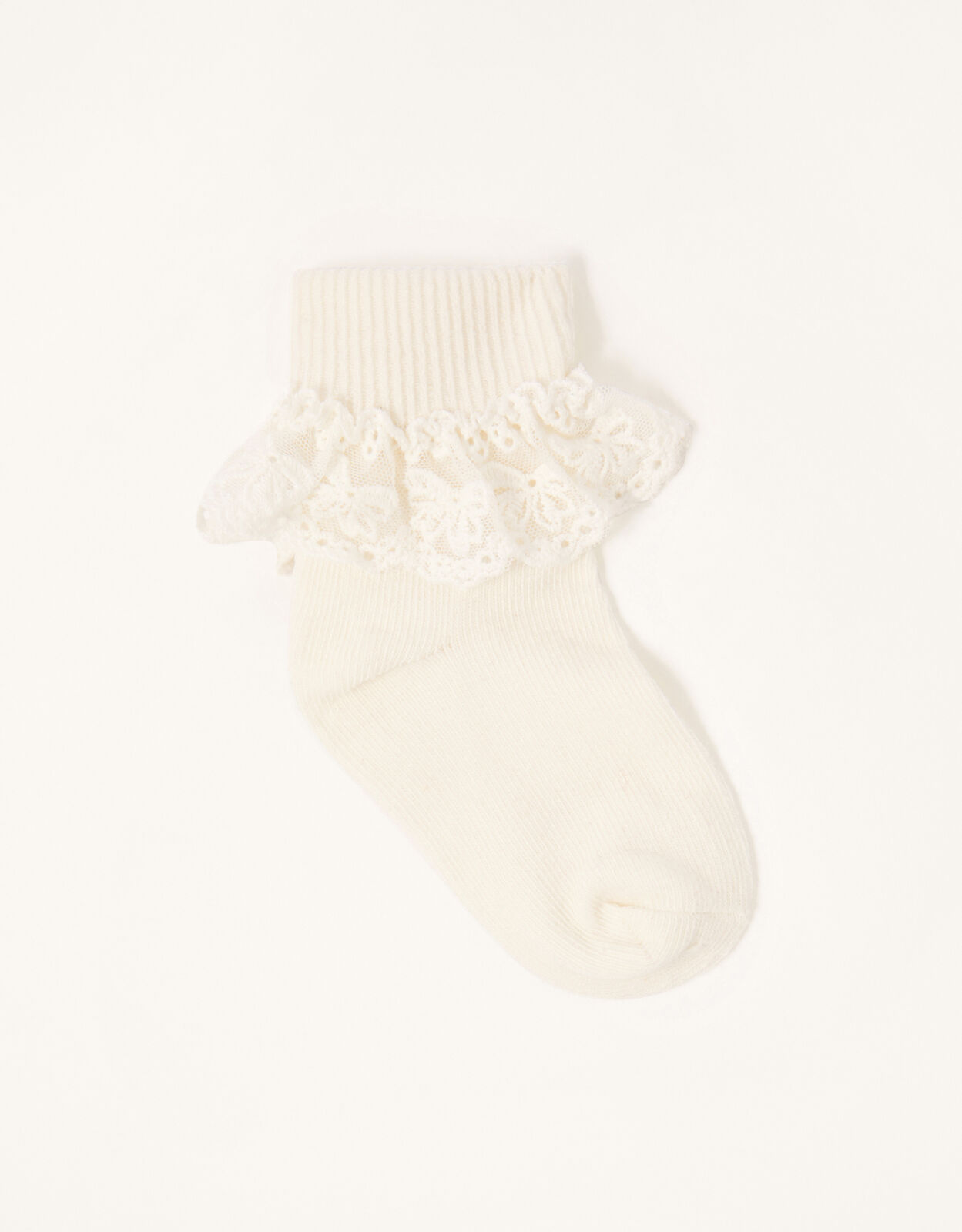 Ivory top baby socks