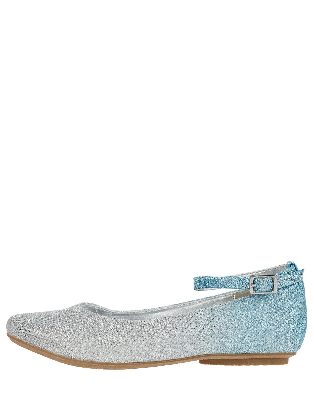 girls blue flats