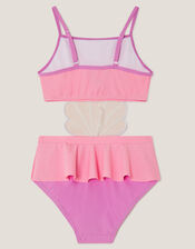 Seashell Applique Cut Out Swimsuit, Multi (MULTI), large