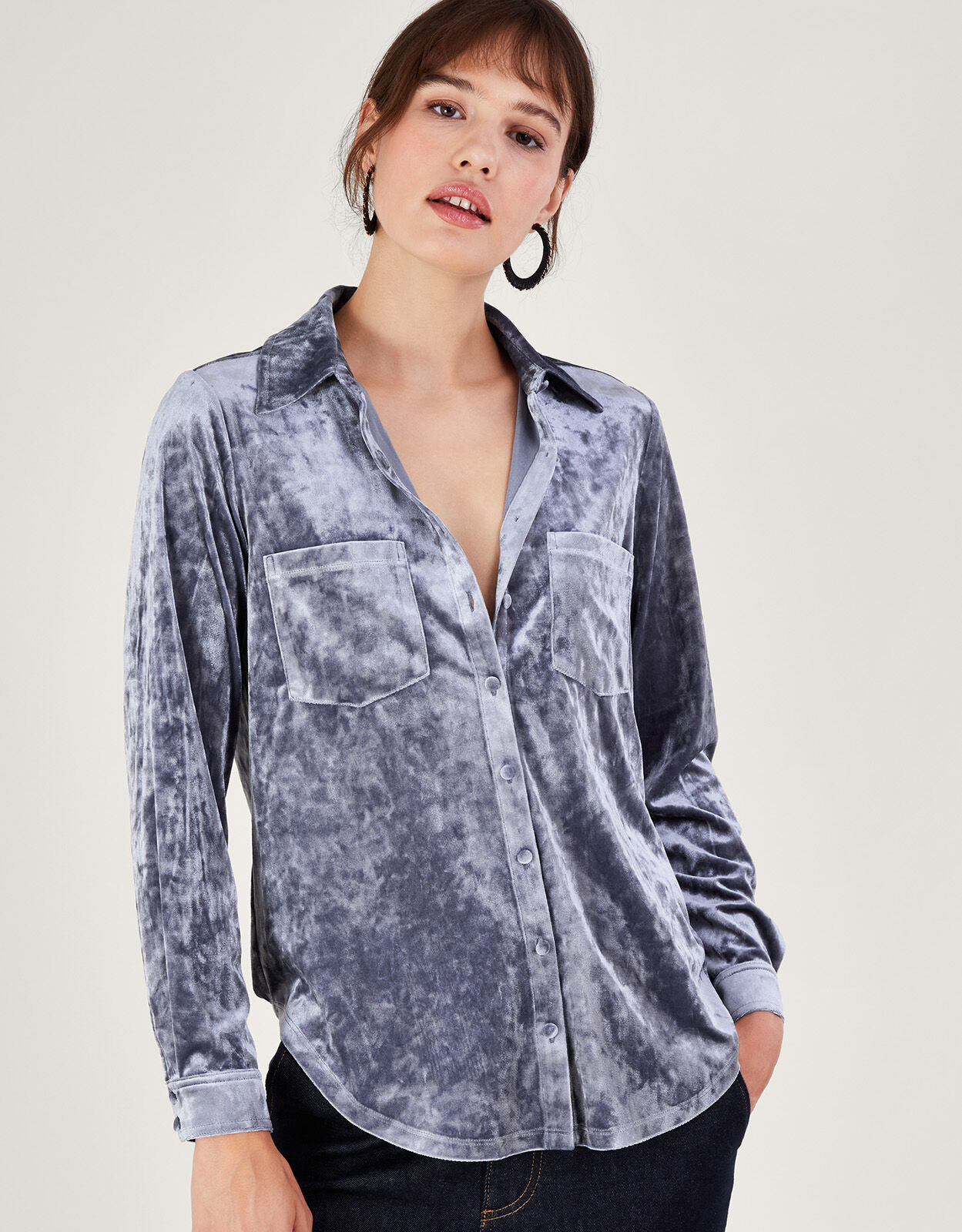 Silver dress best sale blouses