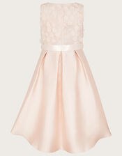 Anika High Low Bridesmaid Dress, Pink (PINK), large