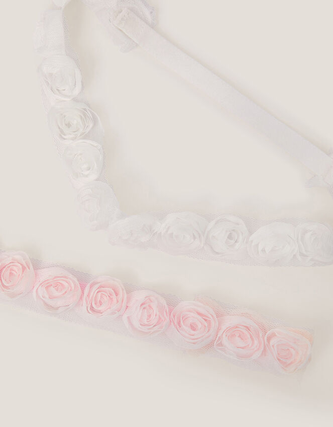 2-Pack Baby Rosette Bando Headbands, , large