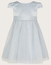 Baby Tulle Bridesmaid Dress, Grey (GREY), large