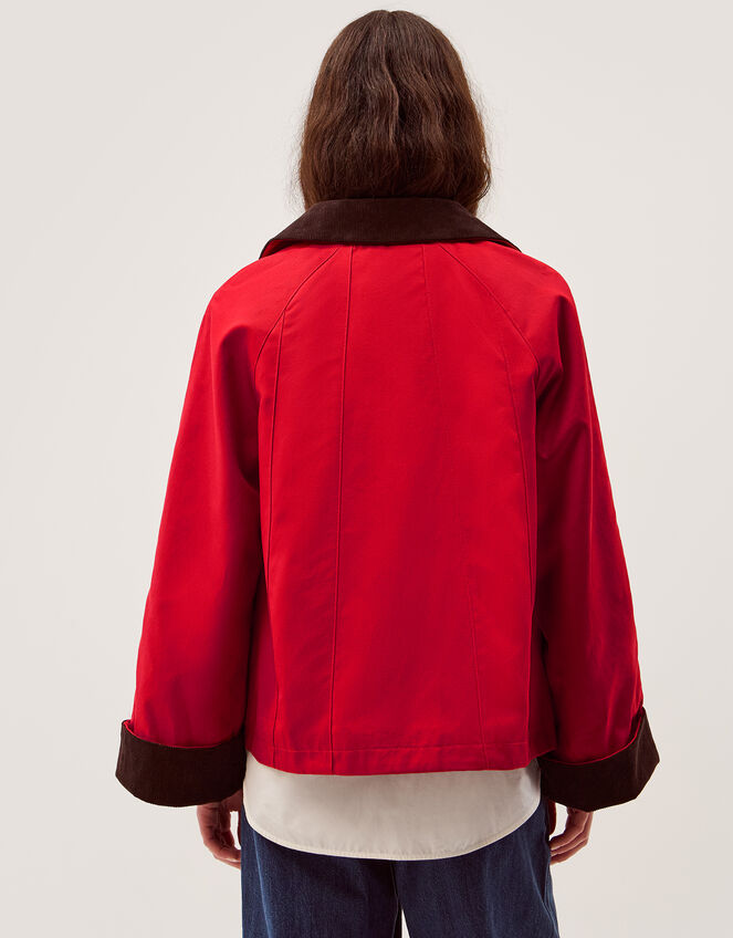 Riley Barn Jacket, Red (RED), large