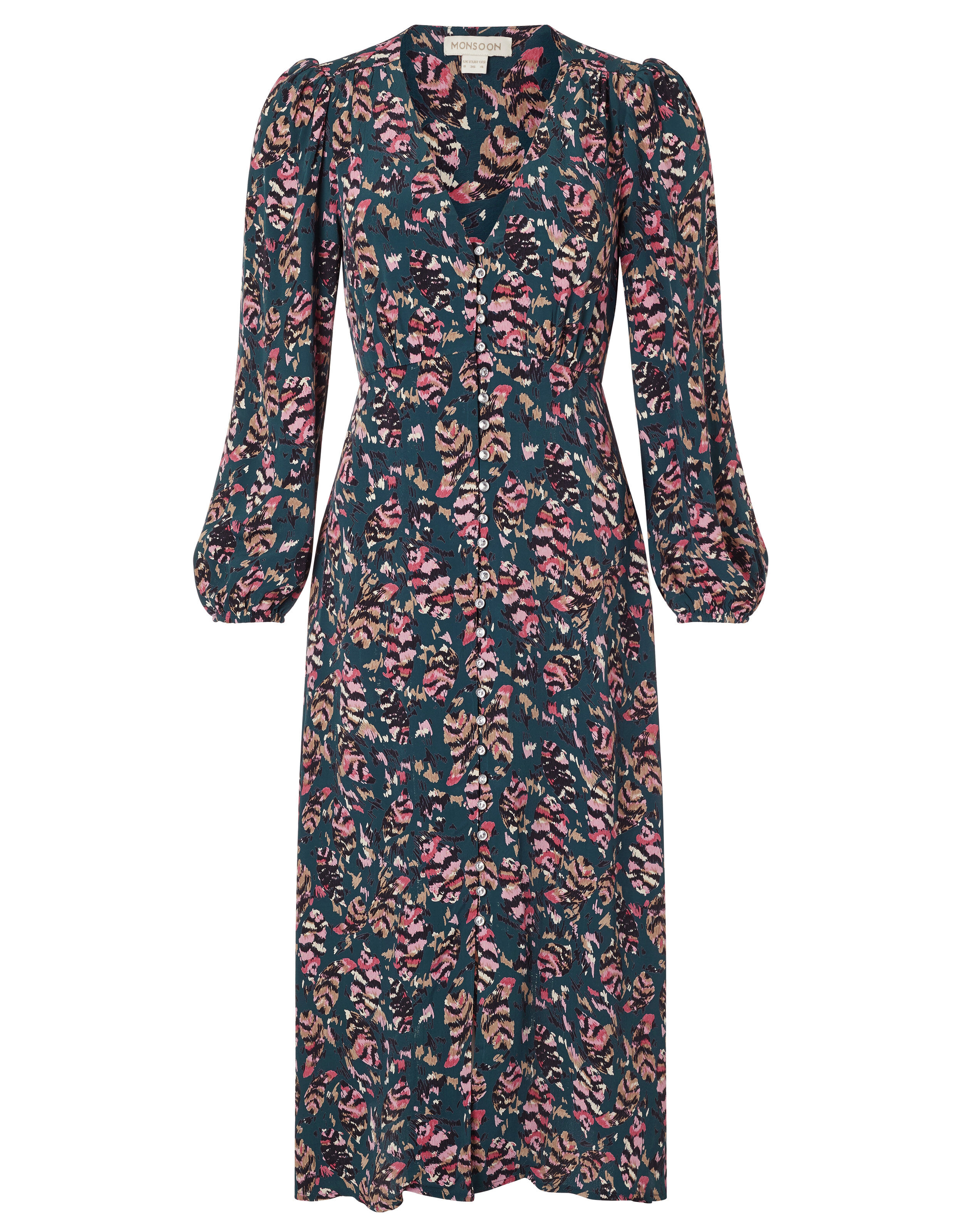 viscose tea dress