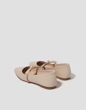 Betty Ballet Flats, Cream (CREAM), large