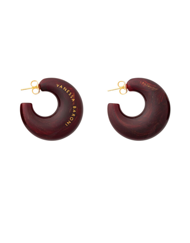 East Zora Brass Drop Stud Earrings, , large