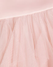 Scarlett Bardot Tulle Ruffle Dress, Pink (PINK), large