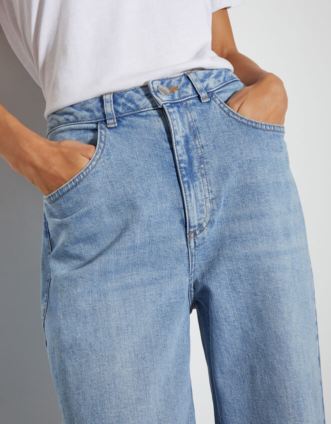 Ruby Wide Leg Jeans, Blue (PALE BLUE), large