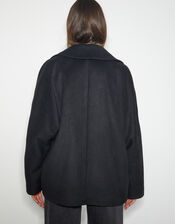 Didi Dolman Sleeve Coat, Black (BLACK), large