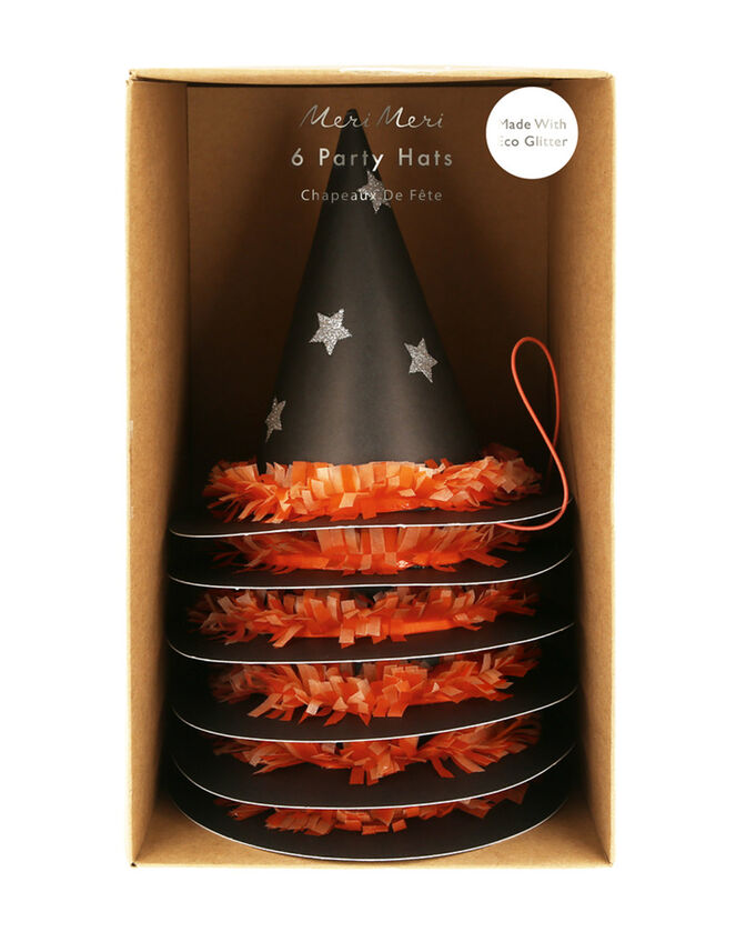 Meri Meri Witch Party Hats 6 Pack, , large