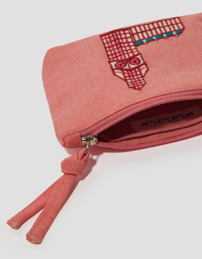 Big Ben Embroidered Pouch, , large