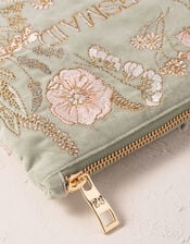 Elizabeth Scarlett Bridesmaid Velvet Pouch, , large