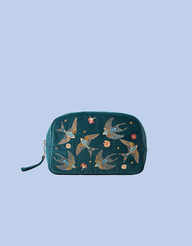 Elizabeth Scarlett Swallow Make Up Bag, , large