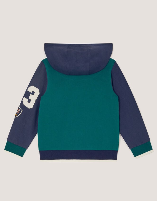 Fearless Colourblock Hoodie, Blue (BLUE), large