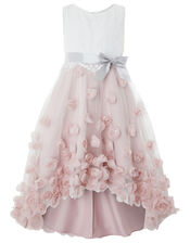 Ianthe Floral Occasion Dress, Pink (DUSKY PINK), large