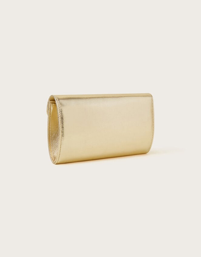 Metallic Clutch Bag, , large