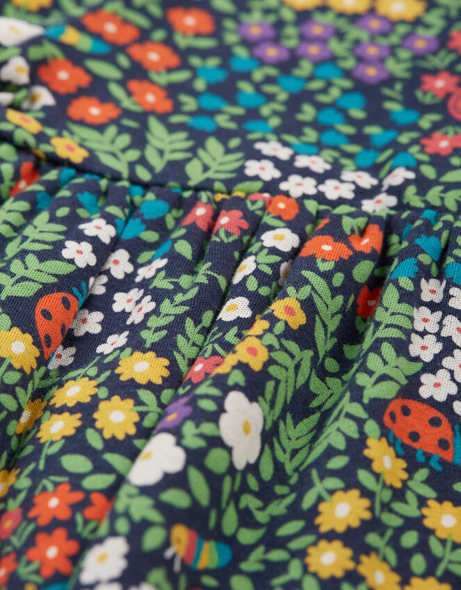 Frugi Dani Dress Blue