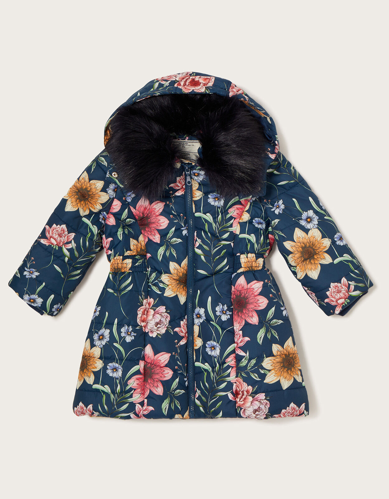 Girls discount flower coat