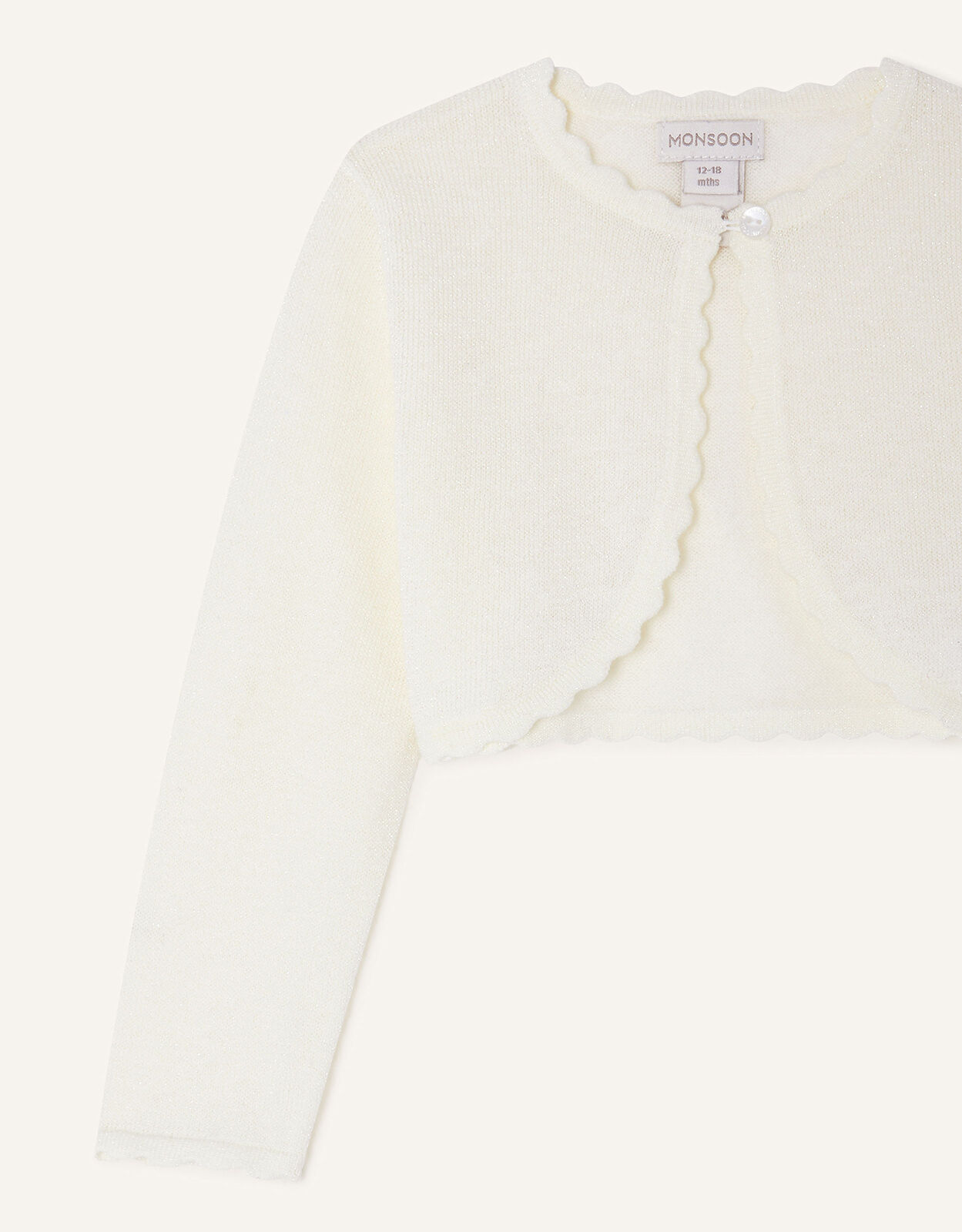 monsoon white cardigan
