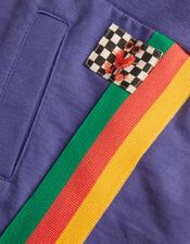 Side Stripe Joggers, Blue (BLUE), large