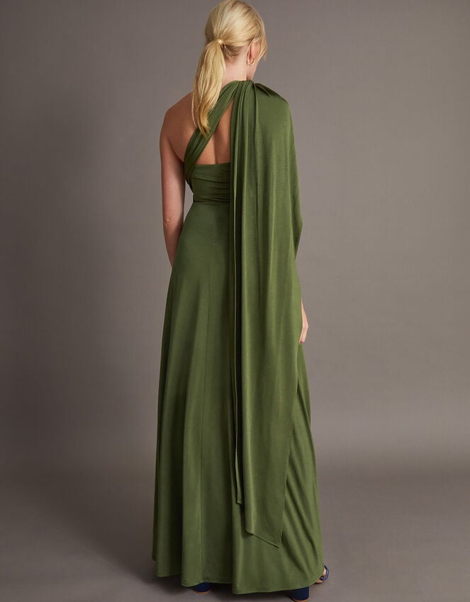 green multiway bridesmaid dress Emily Rose Olive Green Multiway Bridesmaid Dress (One Size)