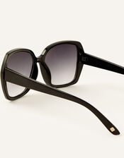 Wilda Oversized Sunglasses, Black (BLACK), large