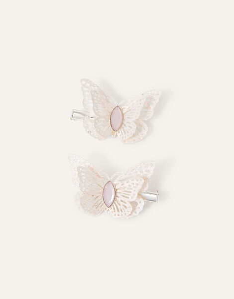 Glitter Butterfly Hair Clip Twinset, , large