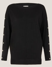 Bria Batwing Jumper, Black (BLACK), large