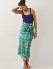 Kylee Textured Square Neck Swimsuit, Blue (NAVY), large