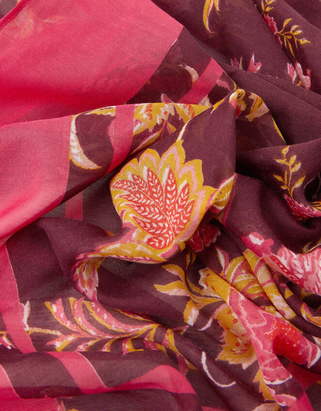 Ilsa Floral Lightweight Scarf, , large