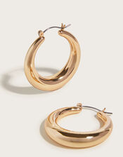 Chunky Hoop Earrings, , large