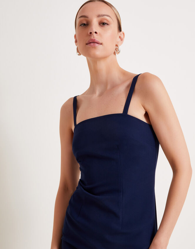 Maya Lace Dress, Blue (NAVY), large