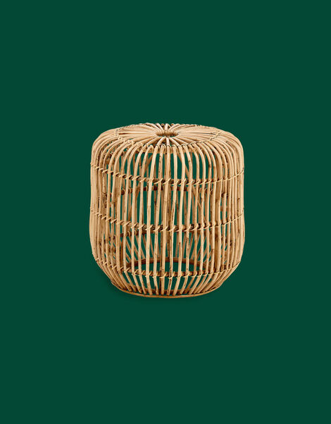 Nkuku Kedarpur Rattan Side Table, , large