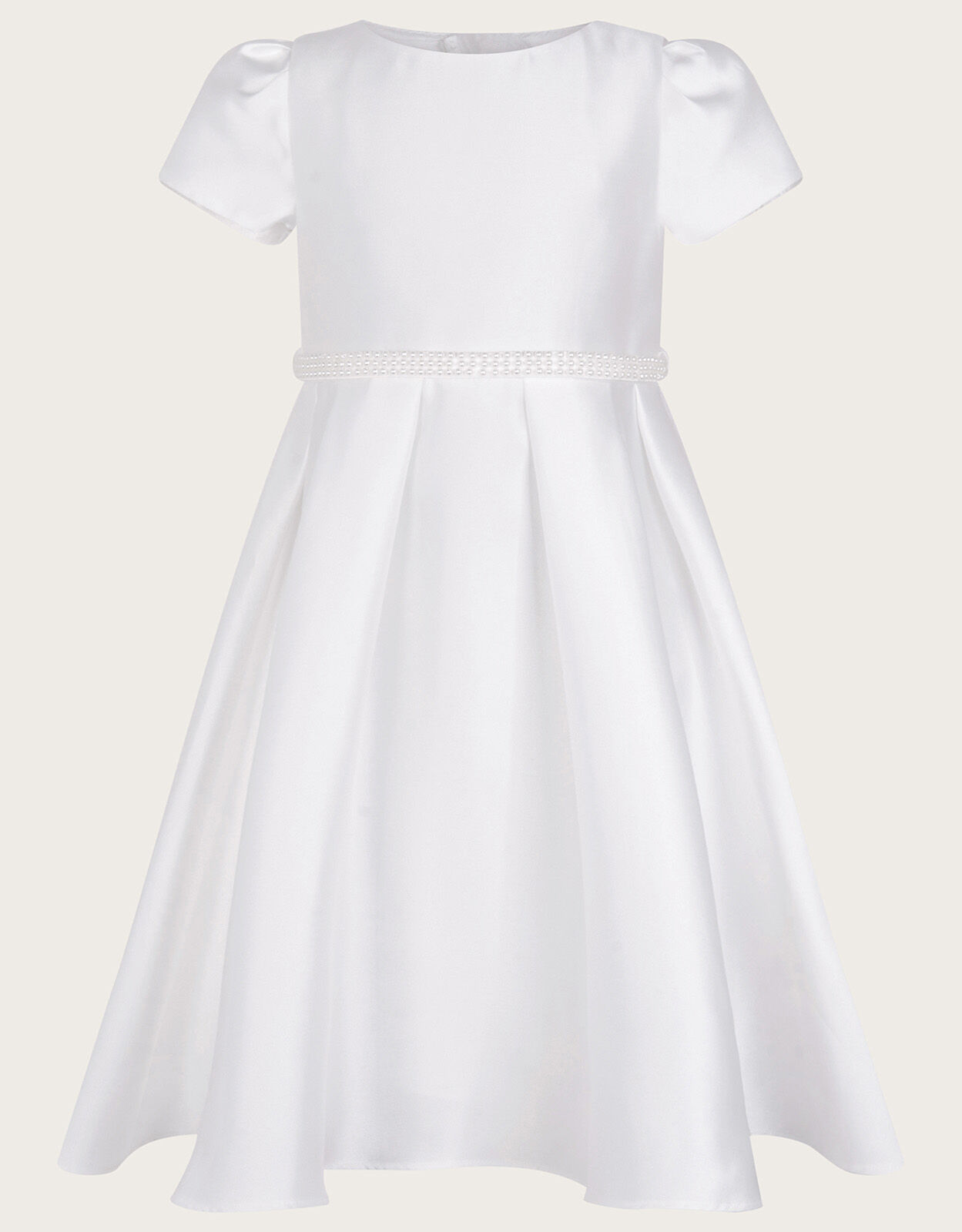 Monsoon ivory pearl duchess dress 2025