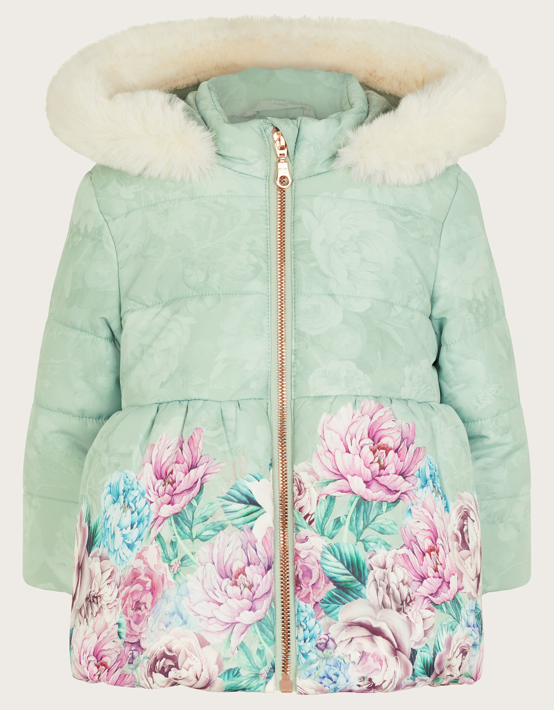 Baby Floral Coat Multi