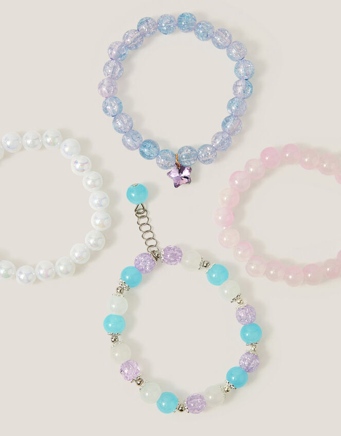 4-Pack Cosmic Beaded Bracelets, , large