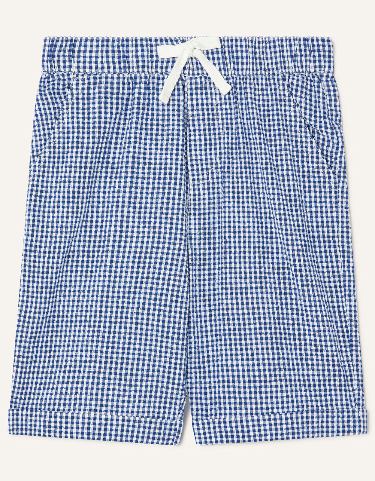 Gingham Shorts Blue | Boys' Trousers 