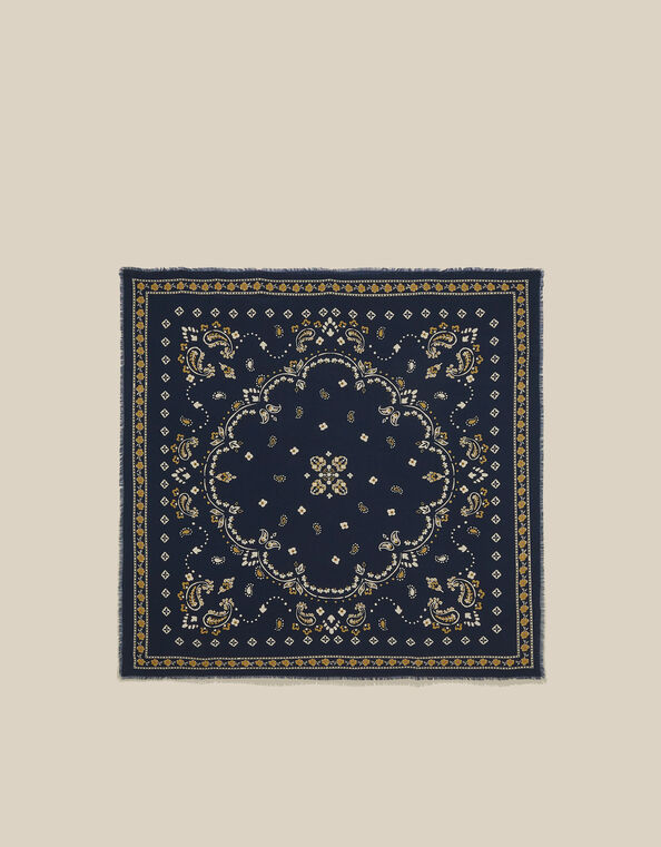 Jamelia Large Floral Scarf, , large