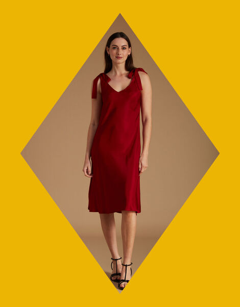 Mirla Beane Isobel Dress, Red (RED), large