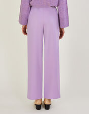 Lauren Wide Leg Pants, Purple (LILAC), large