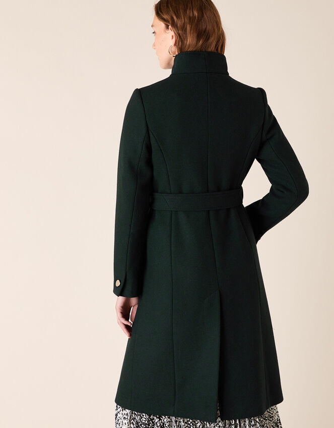 Ruby Long Coat, Green (GREEN), large