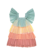 Meri Meri Rainbow Ruffle Princess Costume , Multi (MULTI), large