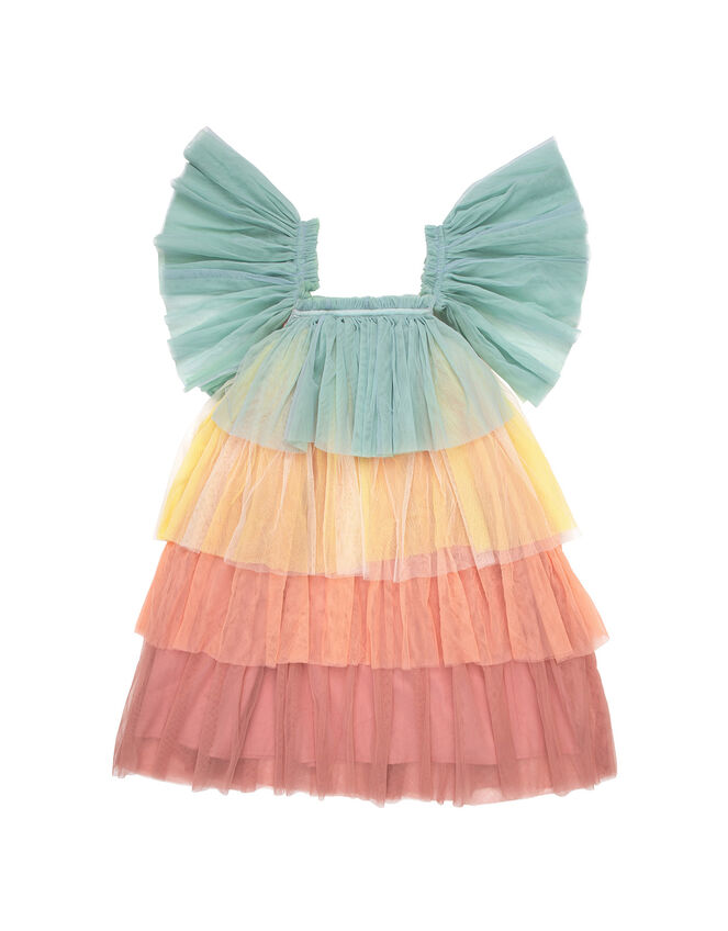 Meri Meri Rainbow Ruffle Princess Costume , Multi (MULTI), large